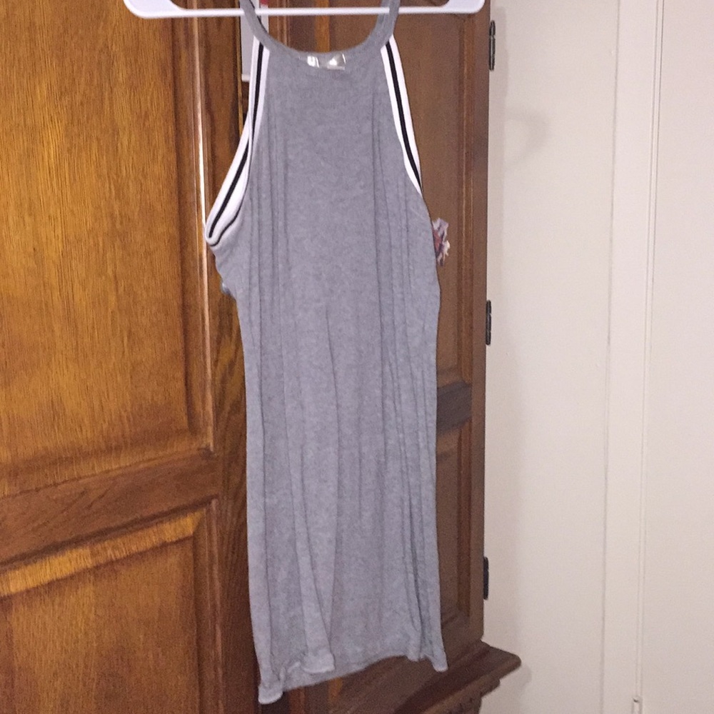Nice grey slim dress
